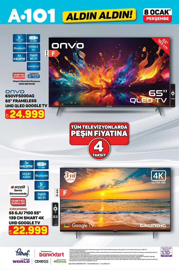 A101 8 Ocak 2026 Aktüel Ürünler Kataloğu: Ocak Ayının İlk Büyük İndirimleri!