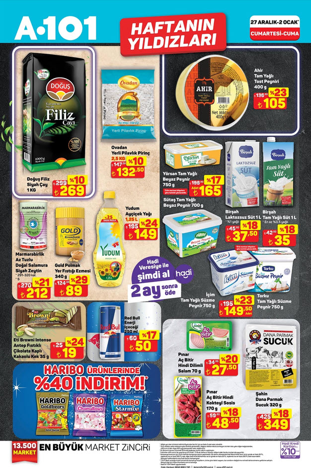 A101 27 Aralık 2025 Haftanın Yıldızları İndirim Kataloğu: Mutfak ve Temizlikte Dev Fırsatlar