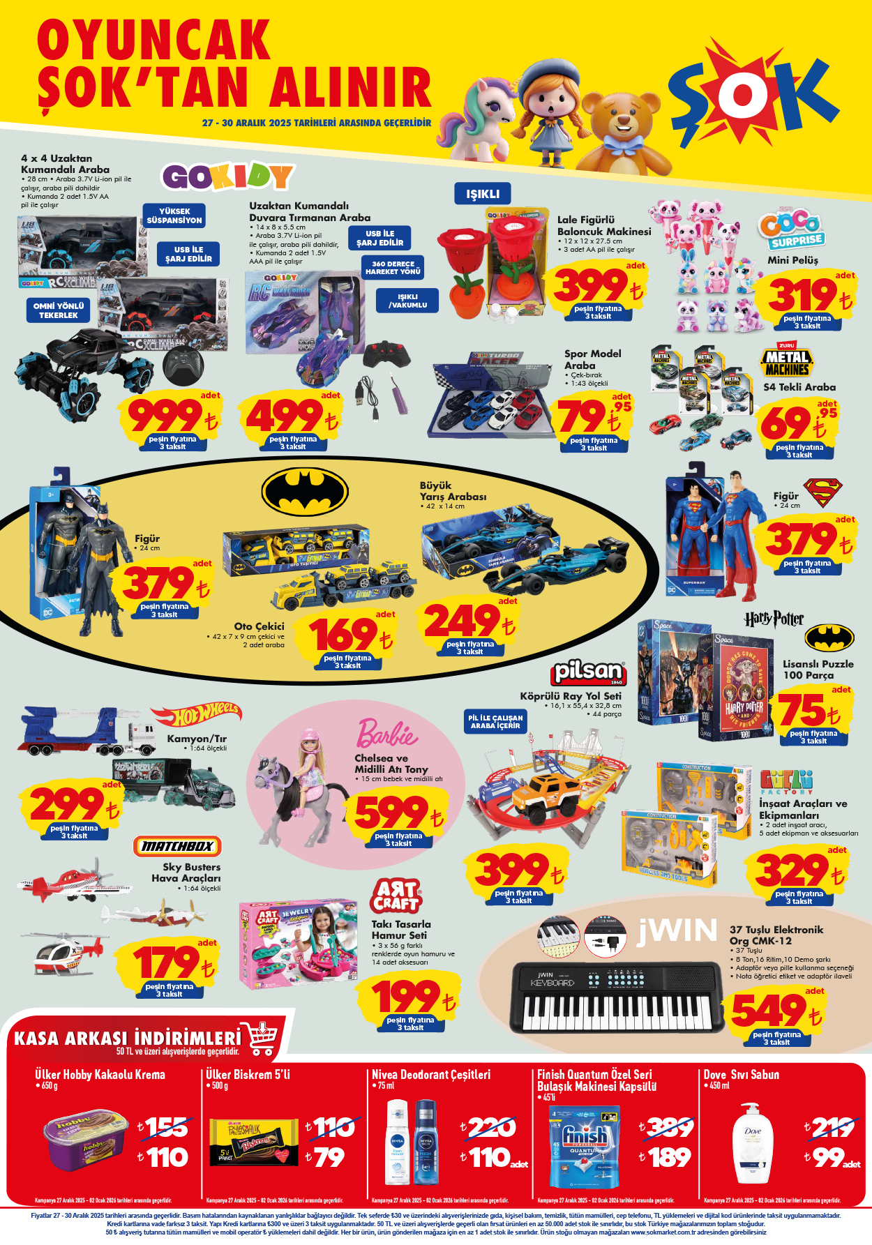 ŞOK 27 Aralık 2025 Aktüel Katalog İncelemesi: Yılın Son Büyük Fırsatları