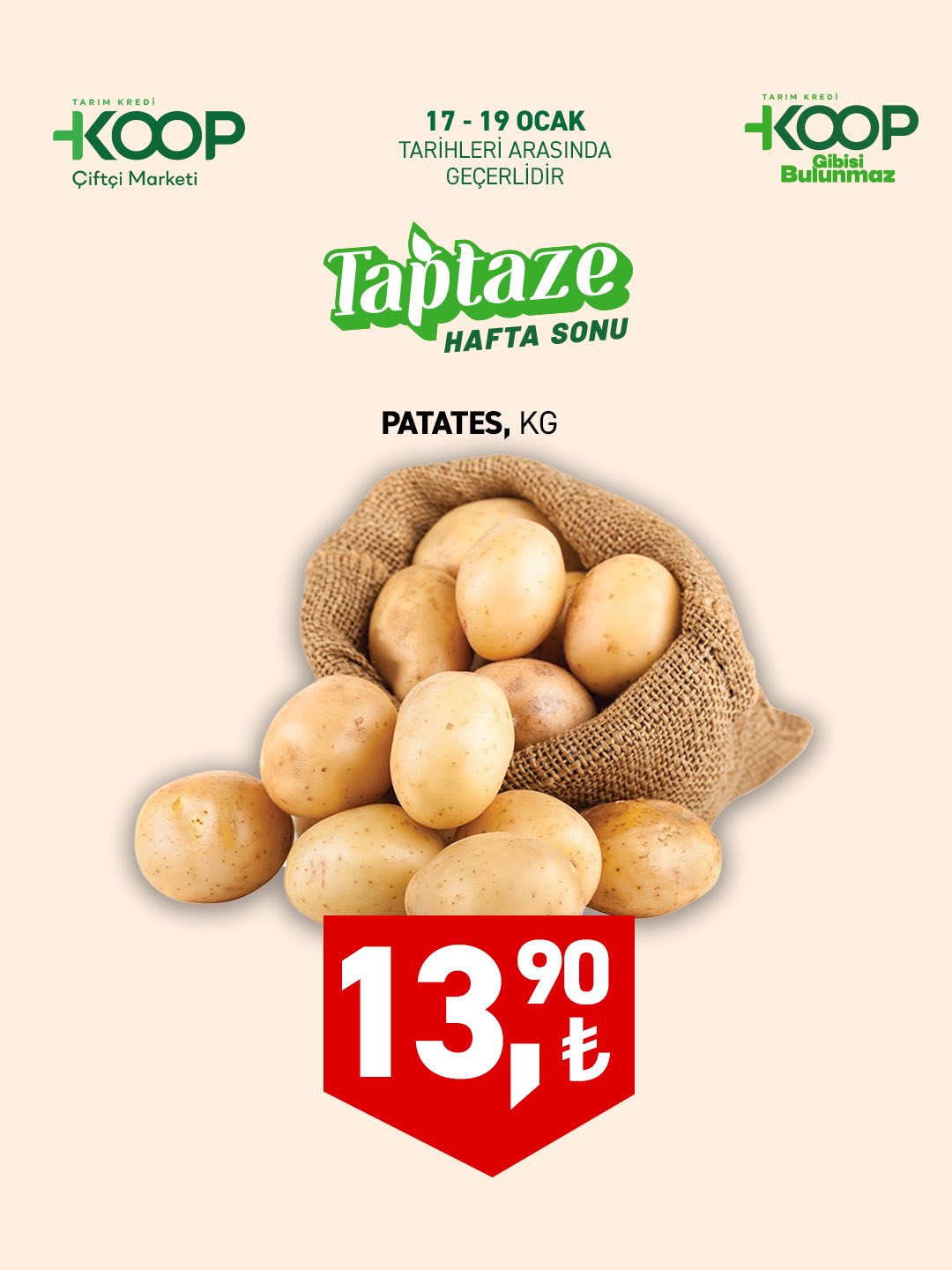 Tarım Kredi Market 17 Ocak 2026 Taptaze Hafta Sonu İndirimleri: Çiftçiden Sofraya Taze ve Ekonomik Çözümler