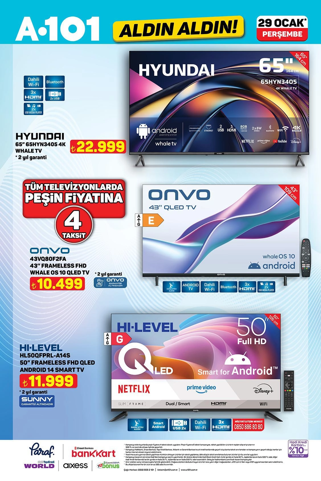 A101'de Ocak Finali: Karavandan Akıllı TV’ye, Şaşırtan A101 29 Ocak 2026 Fırsat Rehberi!