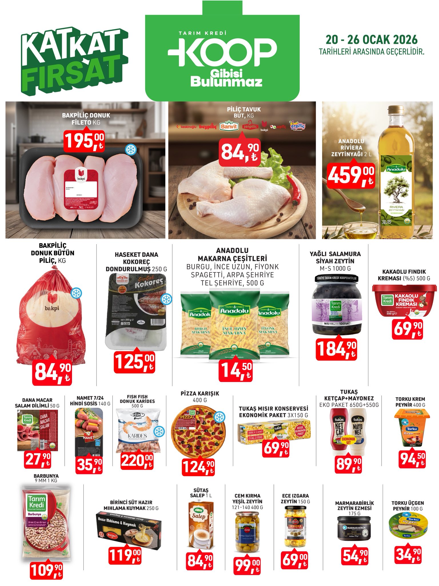 Tarım Kredi Market’te Dev Ocak İndirimi: Tarım Kredi 20 Ocak 2026 Aktüel Ürünler Kataloğu Yayınlandı!