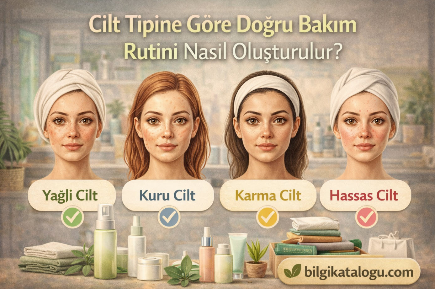 Cilt Tipine Gore Dogru Bakim Rutini Nasil Olusturulur