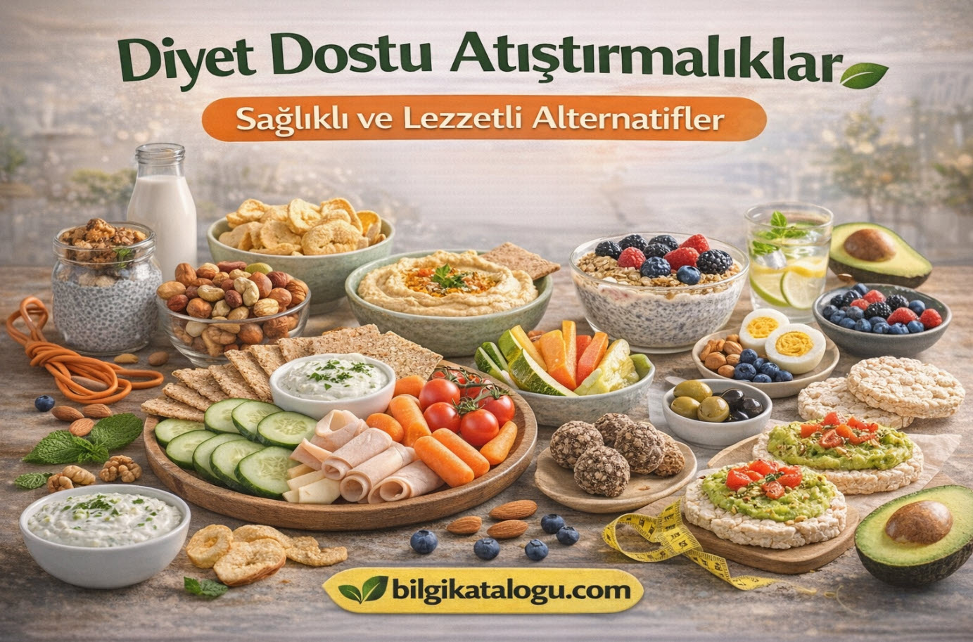 Diyet Dostu Atistirmaliklar