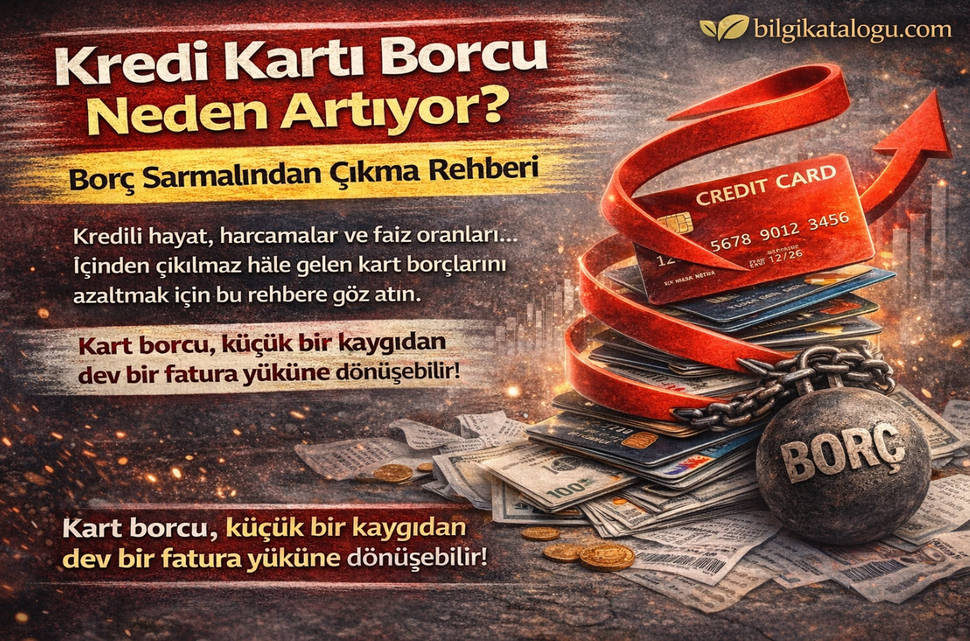 Kredi Karti Borcu Neden Artiyor