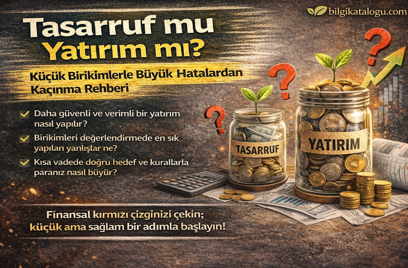 Tasarruf mu Yatirim mi