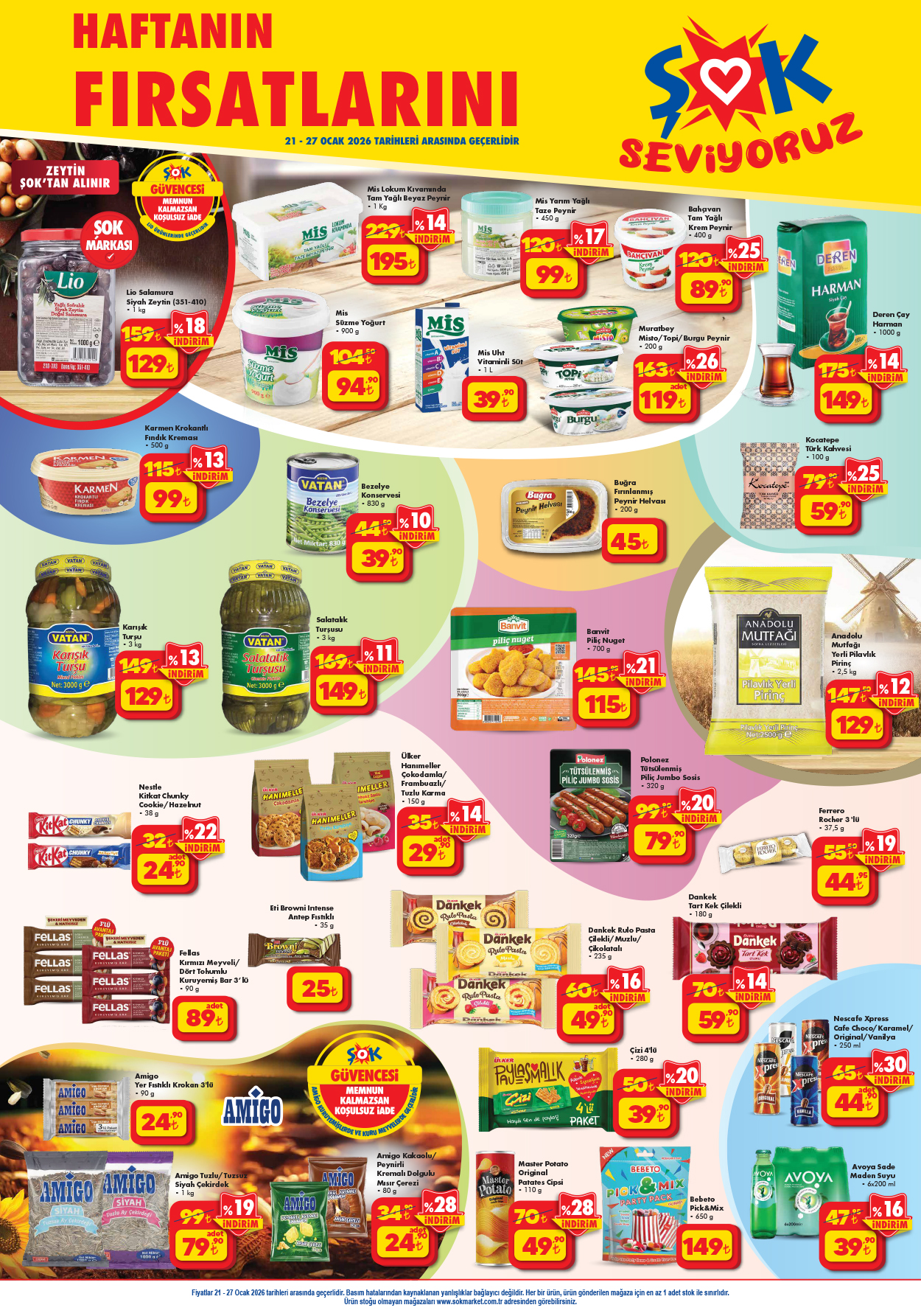 Şok 21 Ocak 2026 Kataloğu: Sömestir Son Haftasında Kaçırılmayacak Fırsatlar!