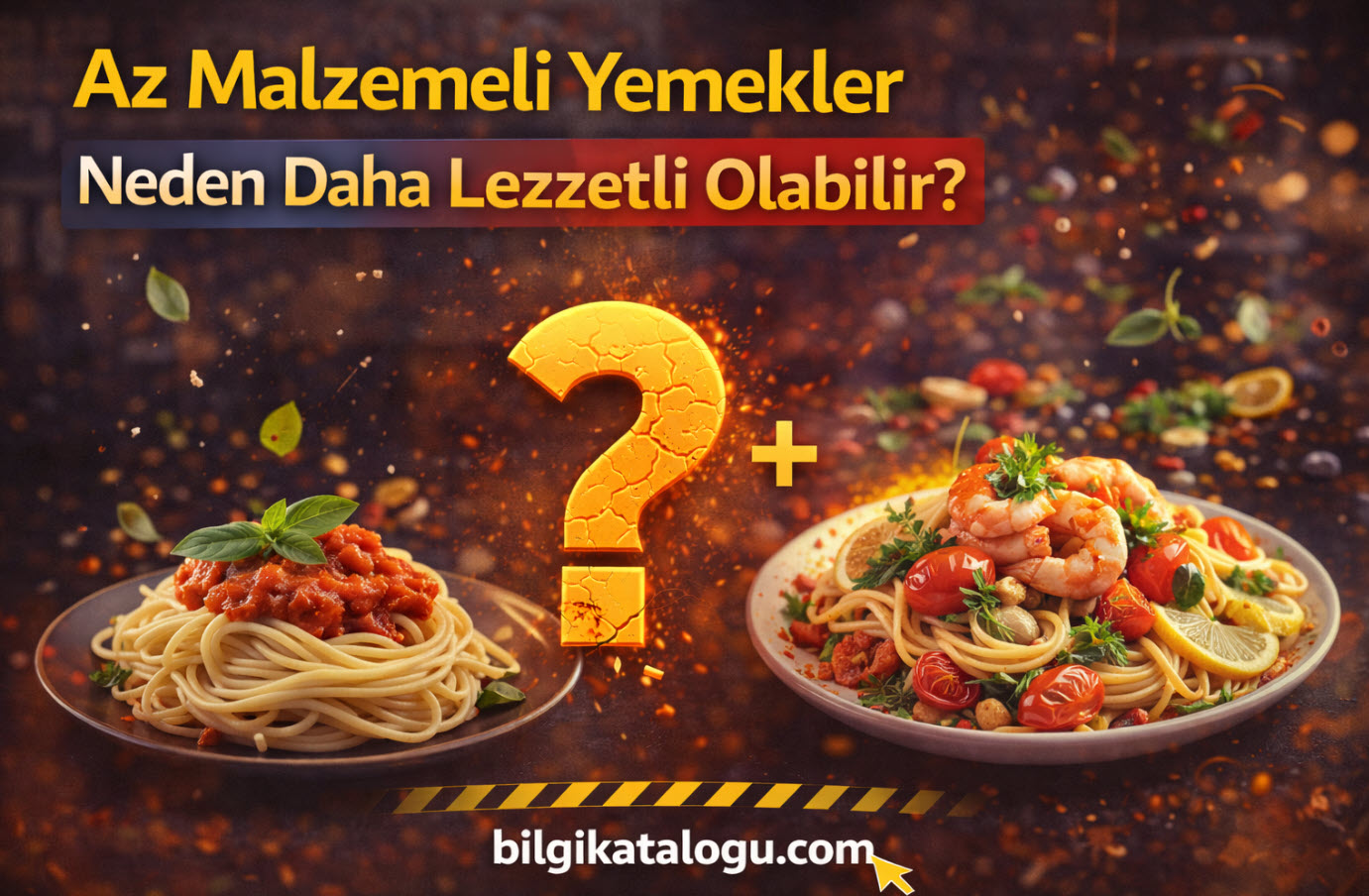 Az Malzemeli Yemekler Neden Daha Lezzetli Olabilir