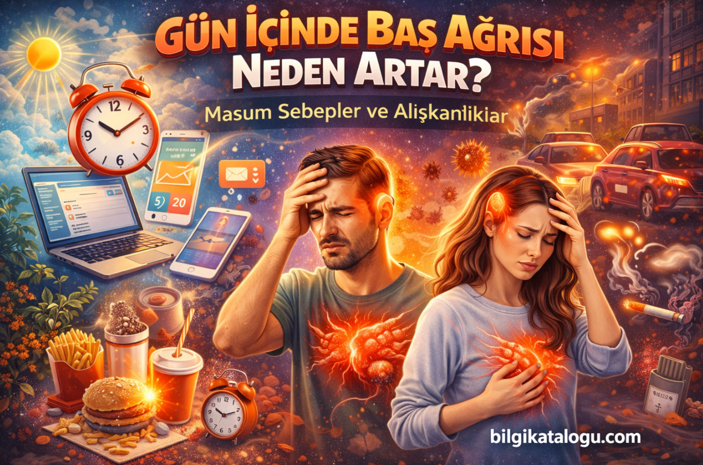 Gun Icinde Bas Agrisi Neden Artar