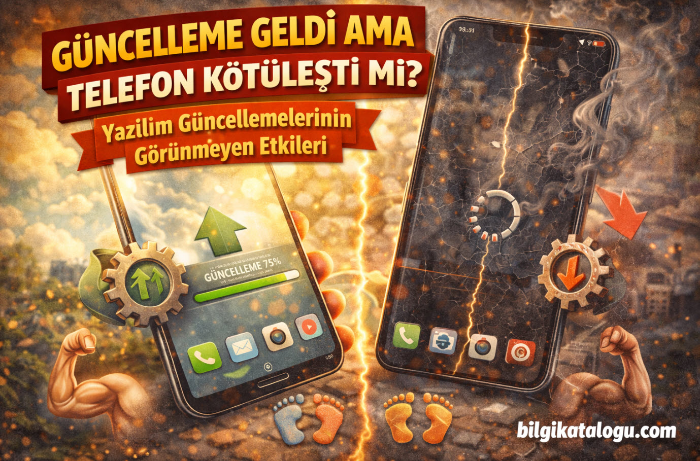 Telefon Güncelleme Sonrası Sorunlar Neden Olur? Güncelleme Geldi Ama Telefon Kötüleşti mi?