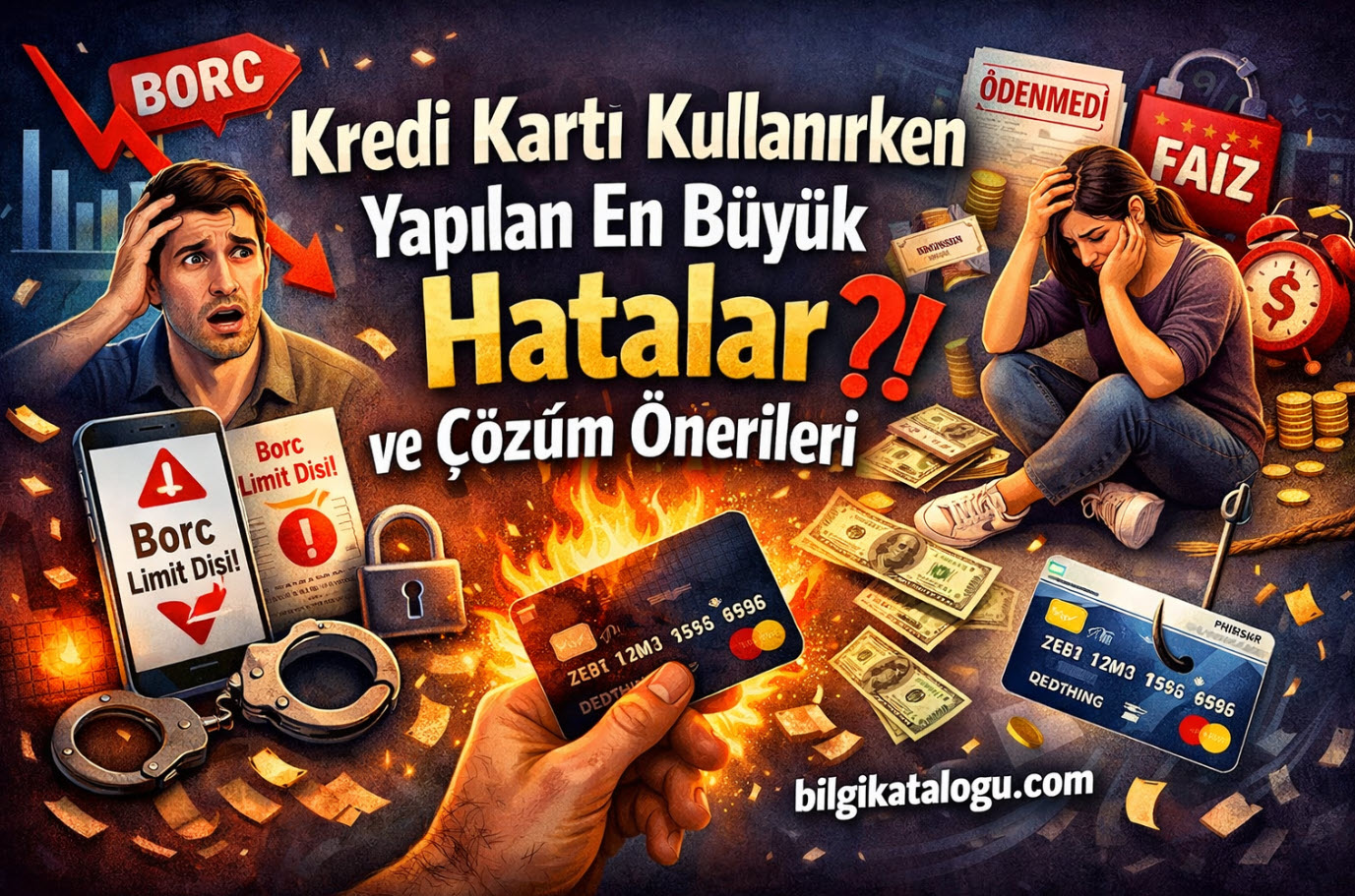Kredi Karti Kullanirken Yapilan En Buyuk Hatalar ve Cozum Onerileri