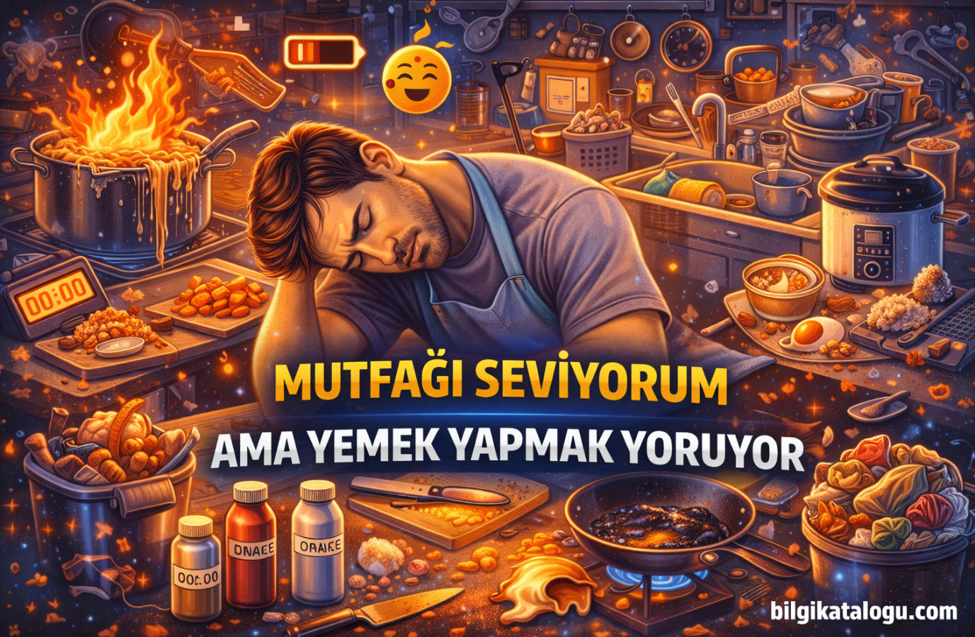 Mutfagi Seviyorum Ama Yemek Yapmak Yoruyor 1