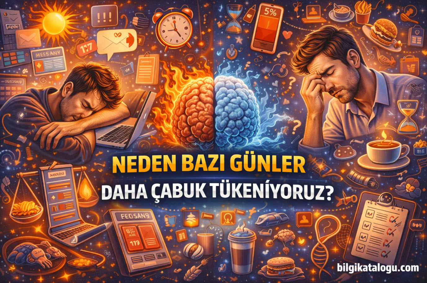 Neden Bazi Gunler Daha Cabuk Tukeniyoruz