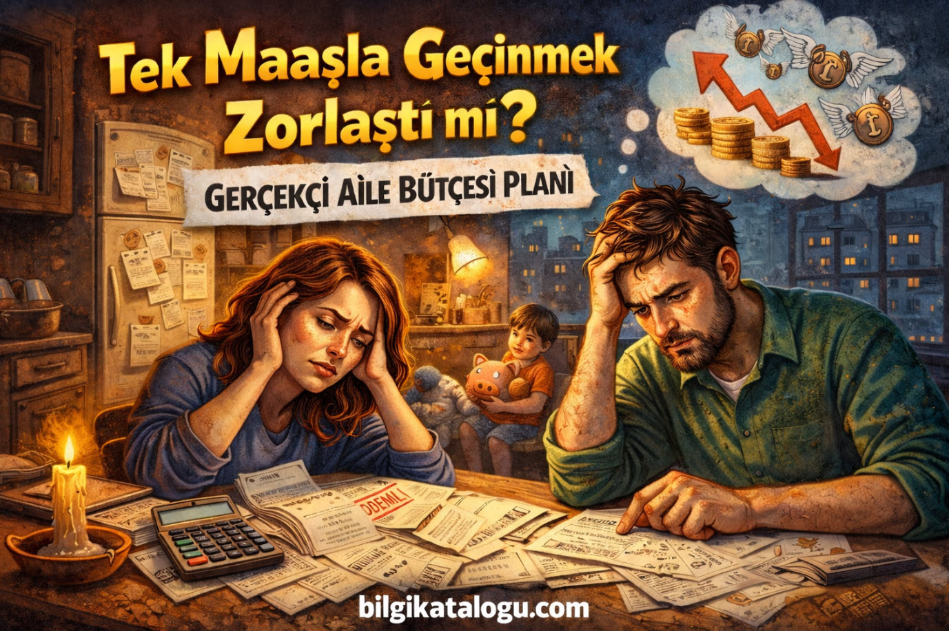 Tek Maasla Gecinmek Zorlasti mi