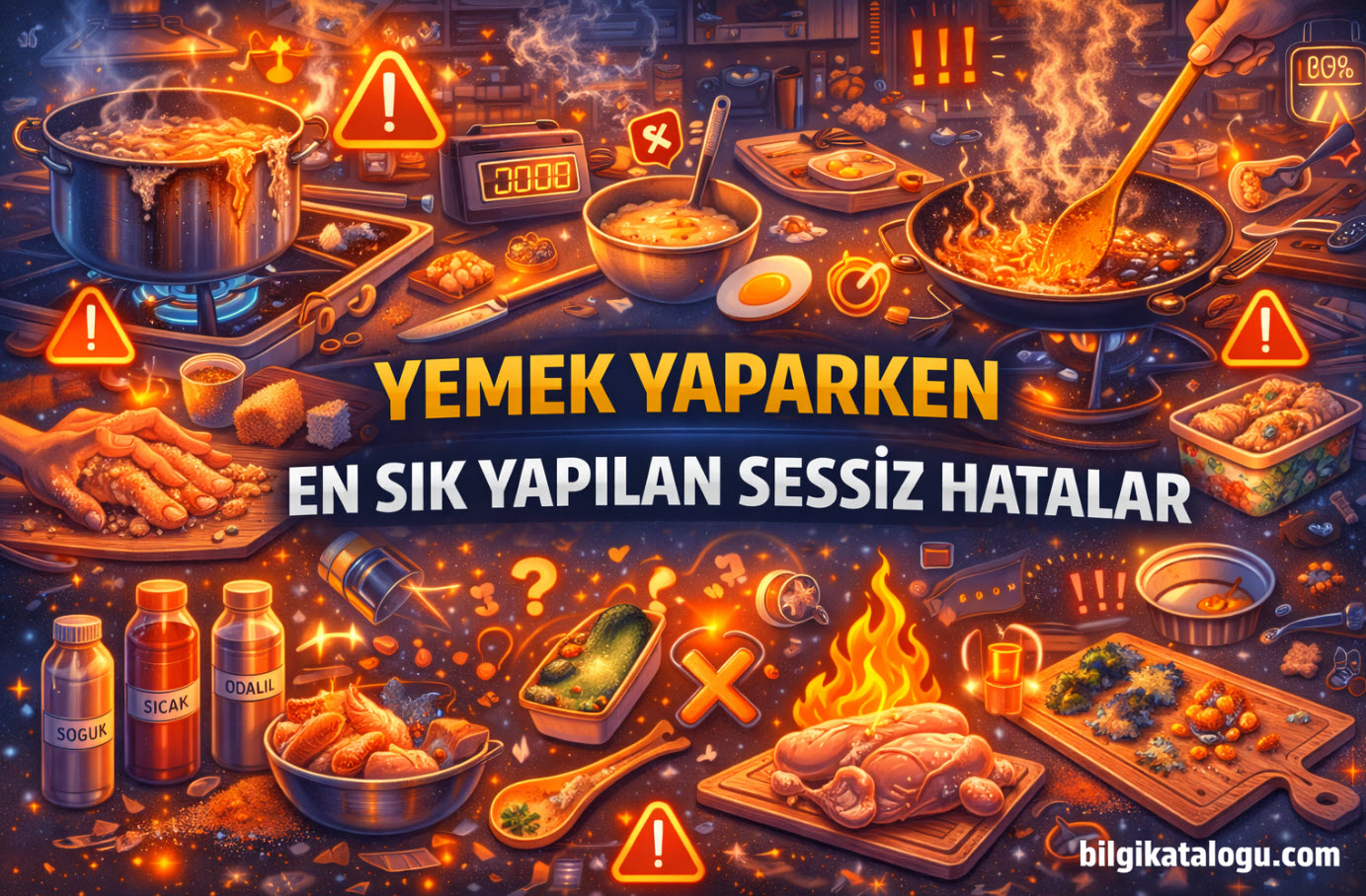 Yemek Yaparken En Sik Yapilan Sessiz Hatalar