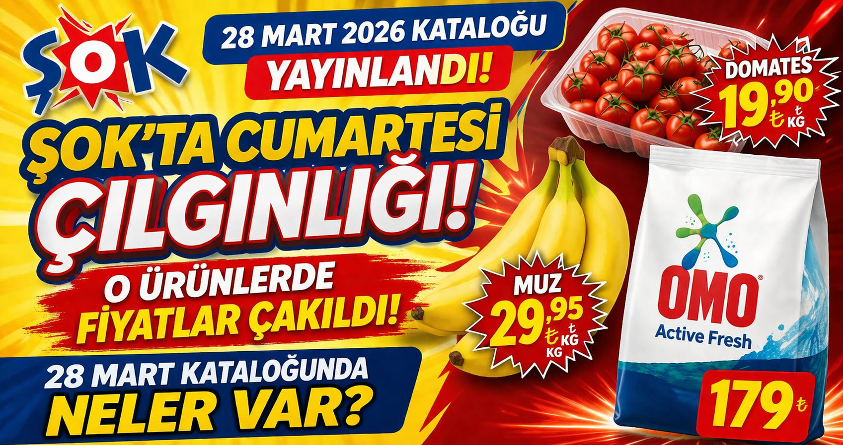 2026 03 27 14 20 45 Şok 28 Mart 2026 Kataloğu Yayınlandı! Şok’ta Cumartesi Çılgınlığı! O Ürünlerde Fiyatlar Çakıldı: 28 Mart Kataloğunda Neler Var?