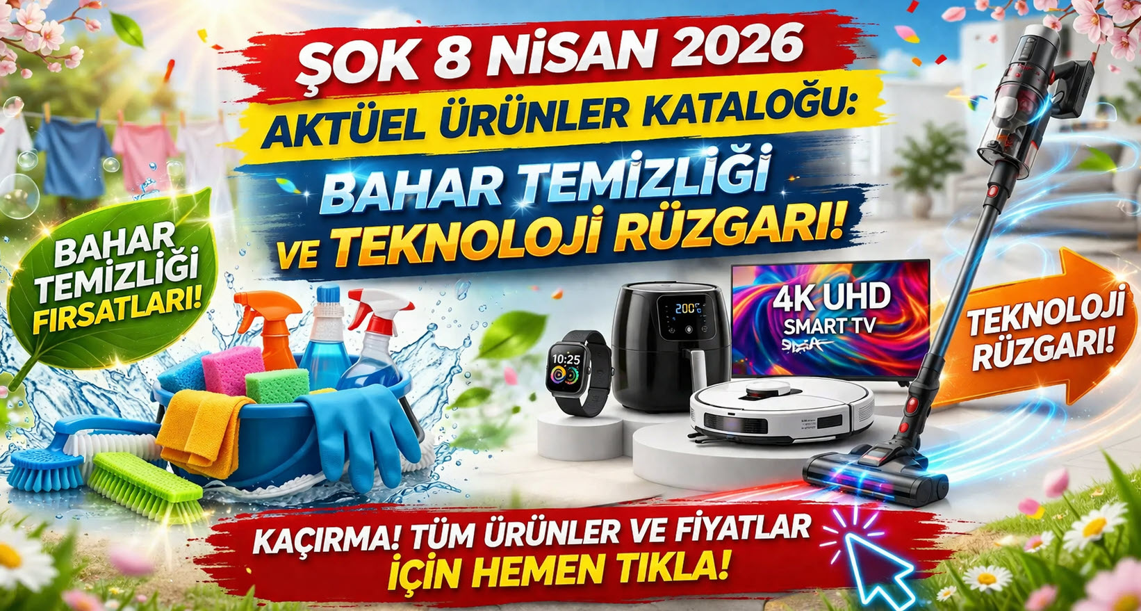 2026 03 31 13 21 37 Şok 8 Nisan 2026 Aktüel Ürünler Kataloğu: Bahar Temizliği ve Teknoloji Rüzgarı!