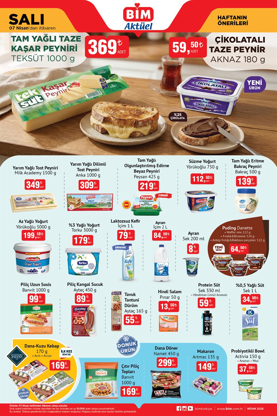 Bim 14 Nisan 2026 Aktüel Ürünler Kataloğu