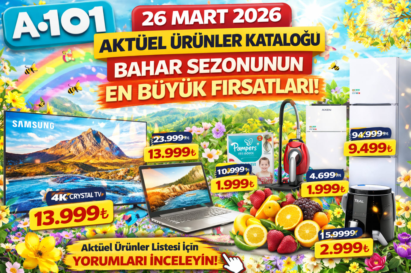 a101 26 mart 2026 katalogu