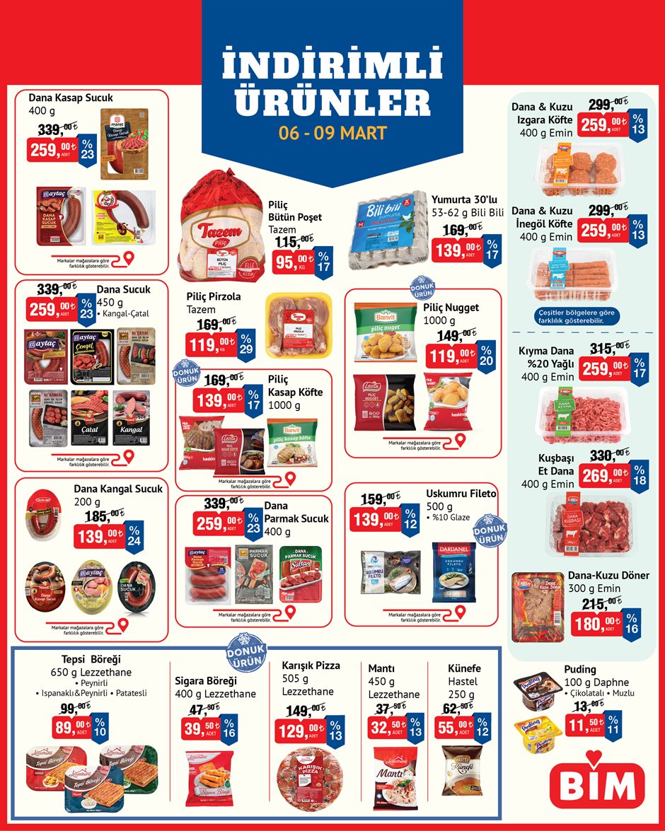Bim 6 Mart 2026 Aktüel Ürünler Kataloğu: Hafta Sonuna Özel Büyük İndirimler