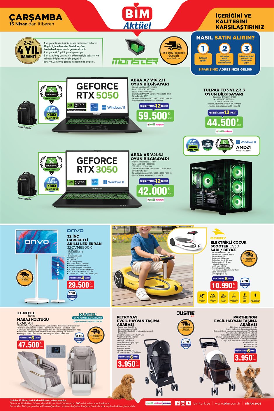 Bim 15 Nisan 2026 Kataloğu