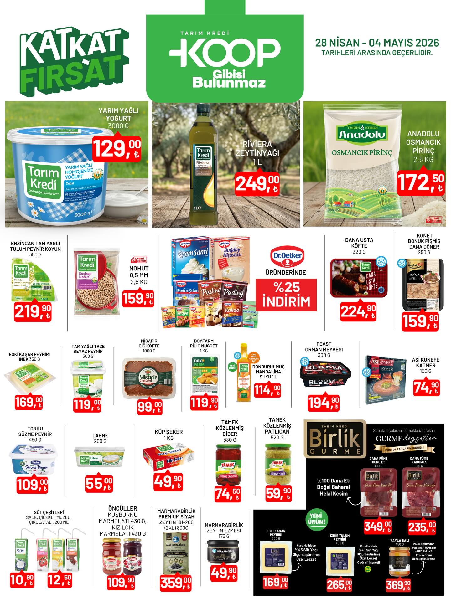 Tarım Kredi Market 28 Nisan 2026 Kataloğu
