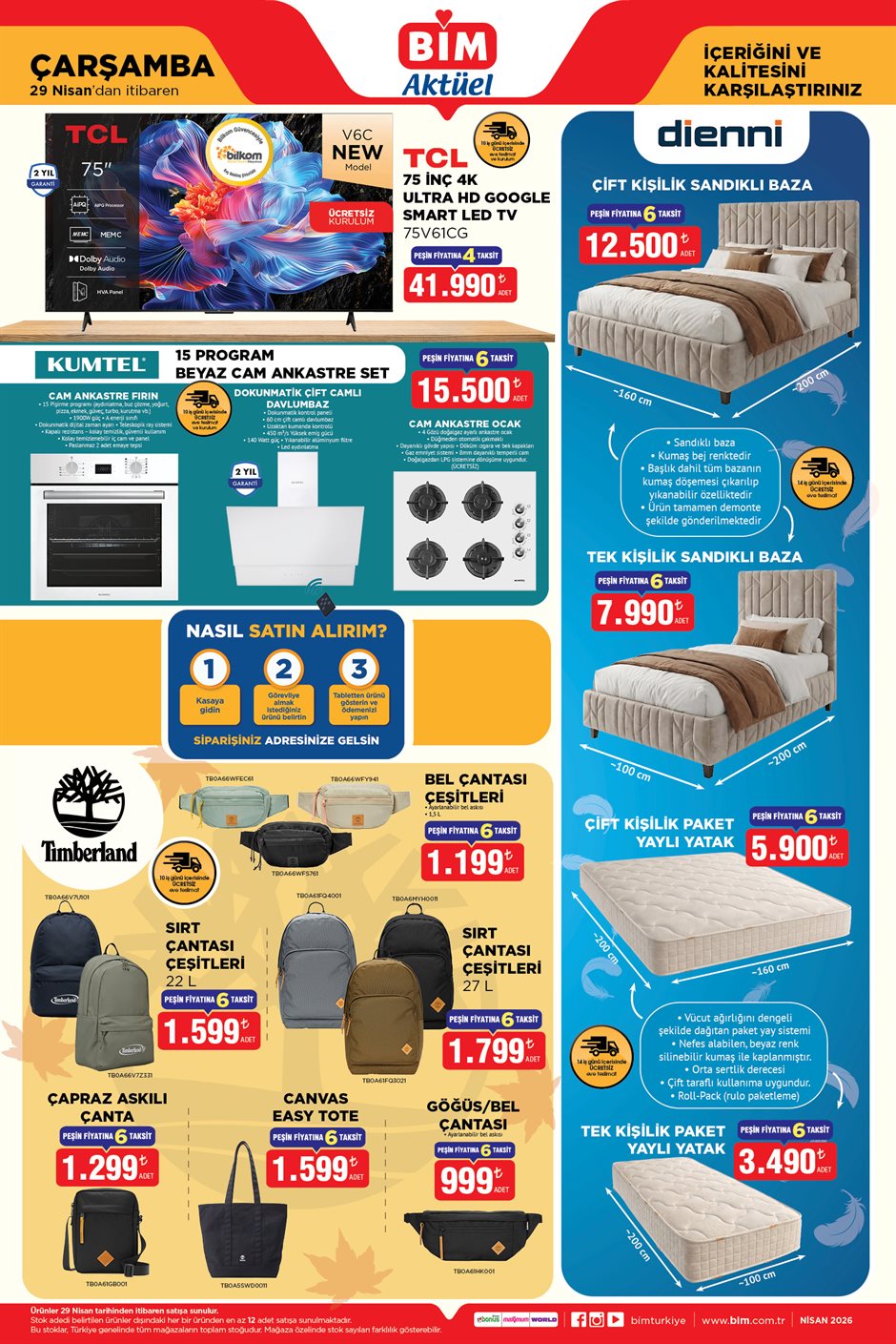 Bim 29 Nisan 2026 Kataloğu