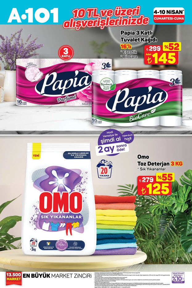 A101 4 Nisan 2026 Kataloğu Yayınlandı