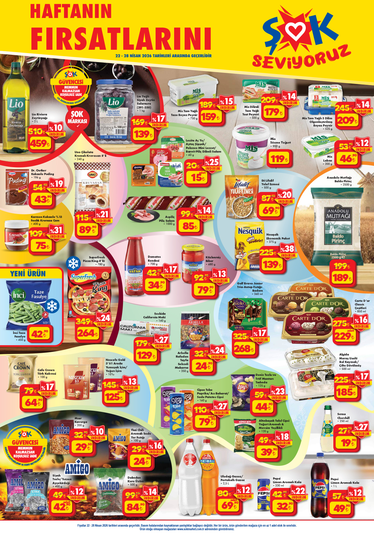 Şok 22 Nisan 2026 Kataloğu