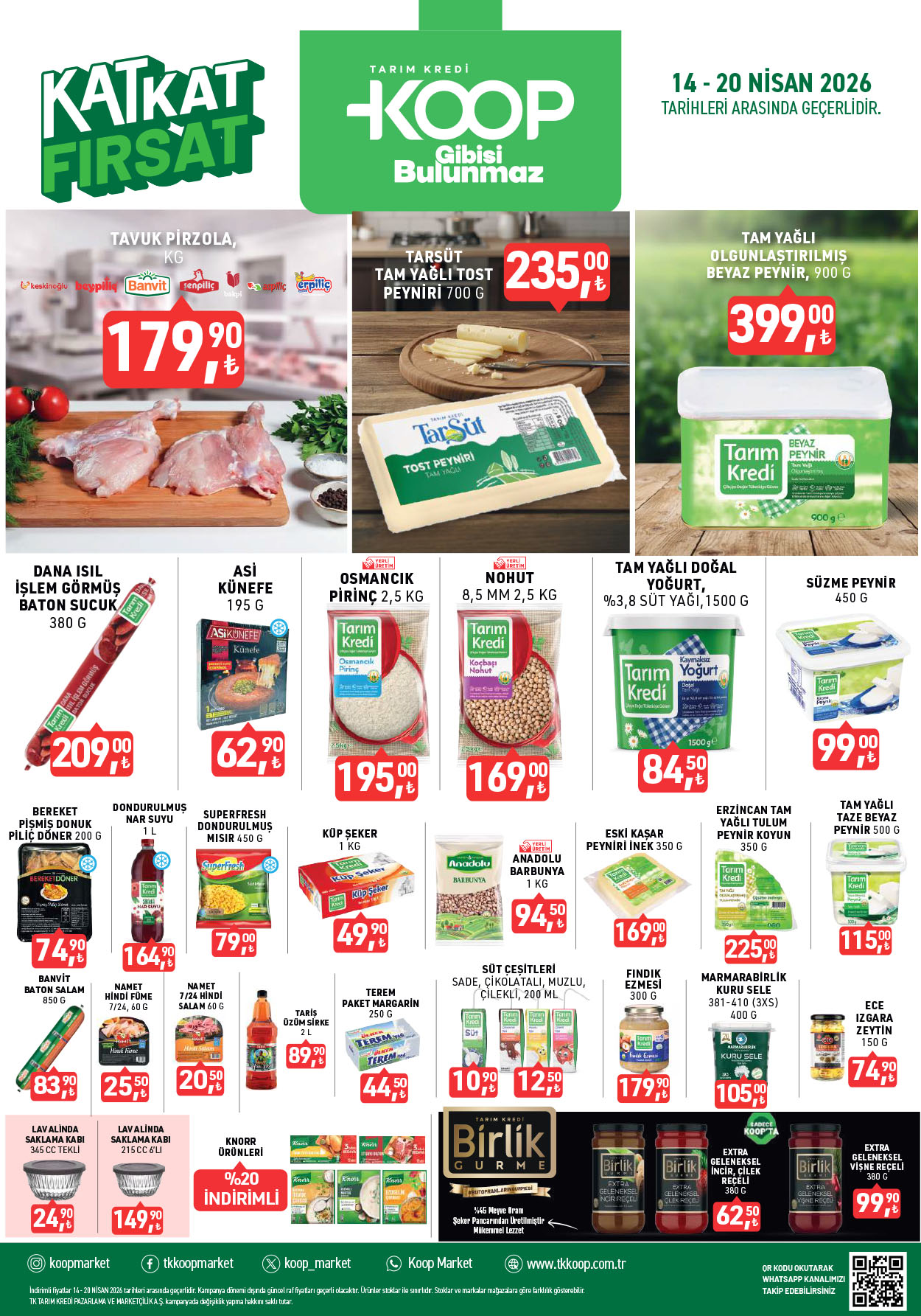 Tarım Kredi Kooperatif 14 Nisan 2026 Kataloğu