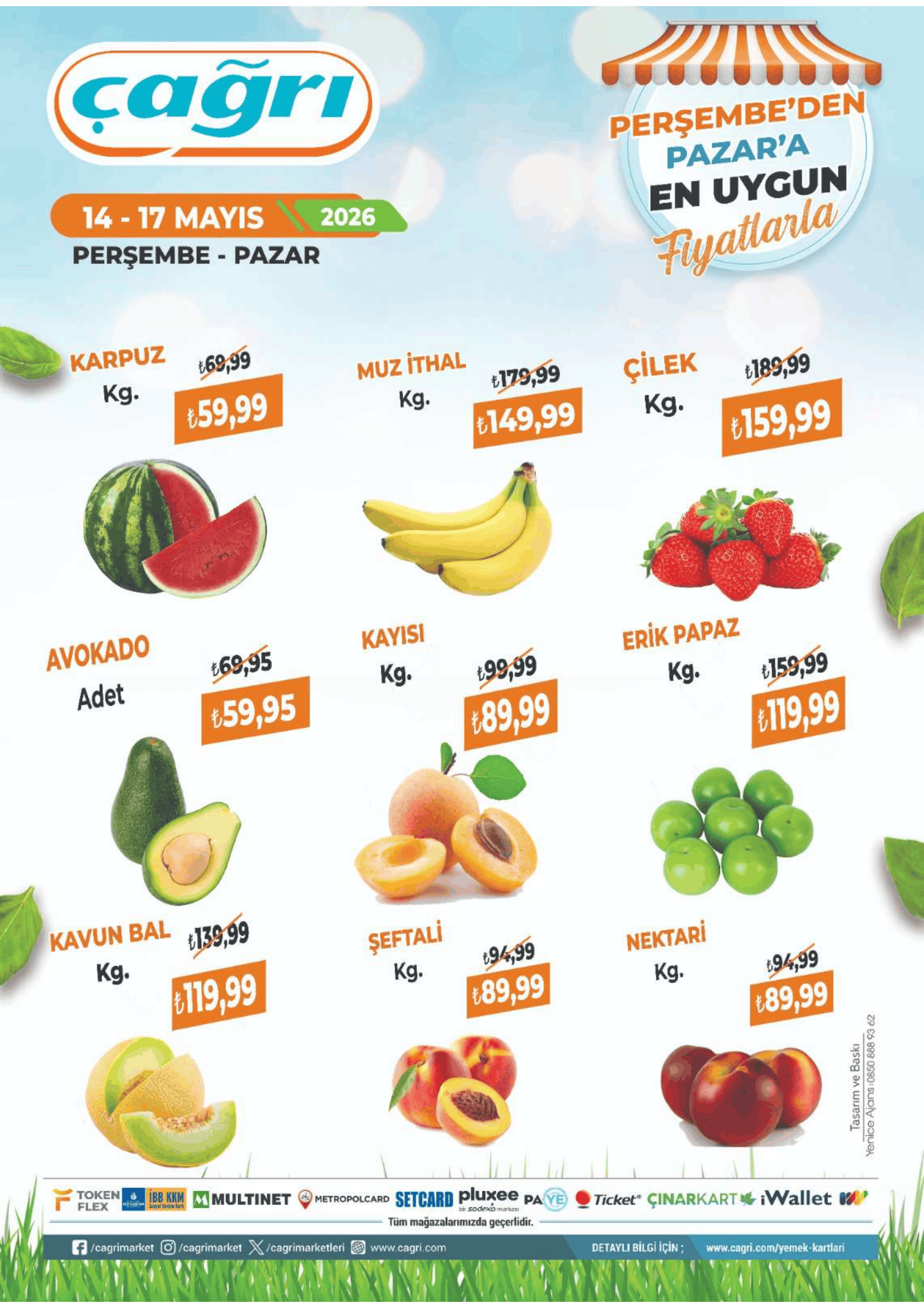 Çağrı Market 14 Mayıs 2026 Kataloğu