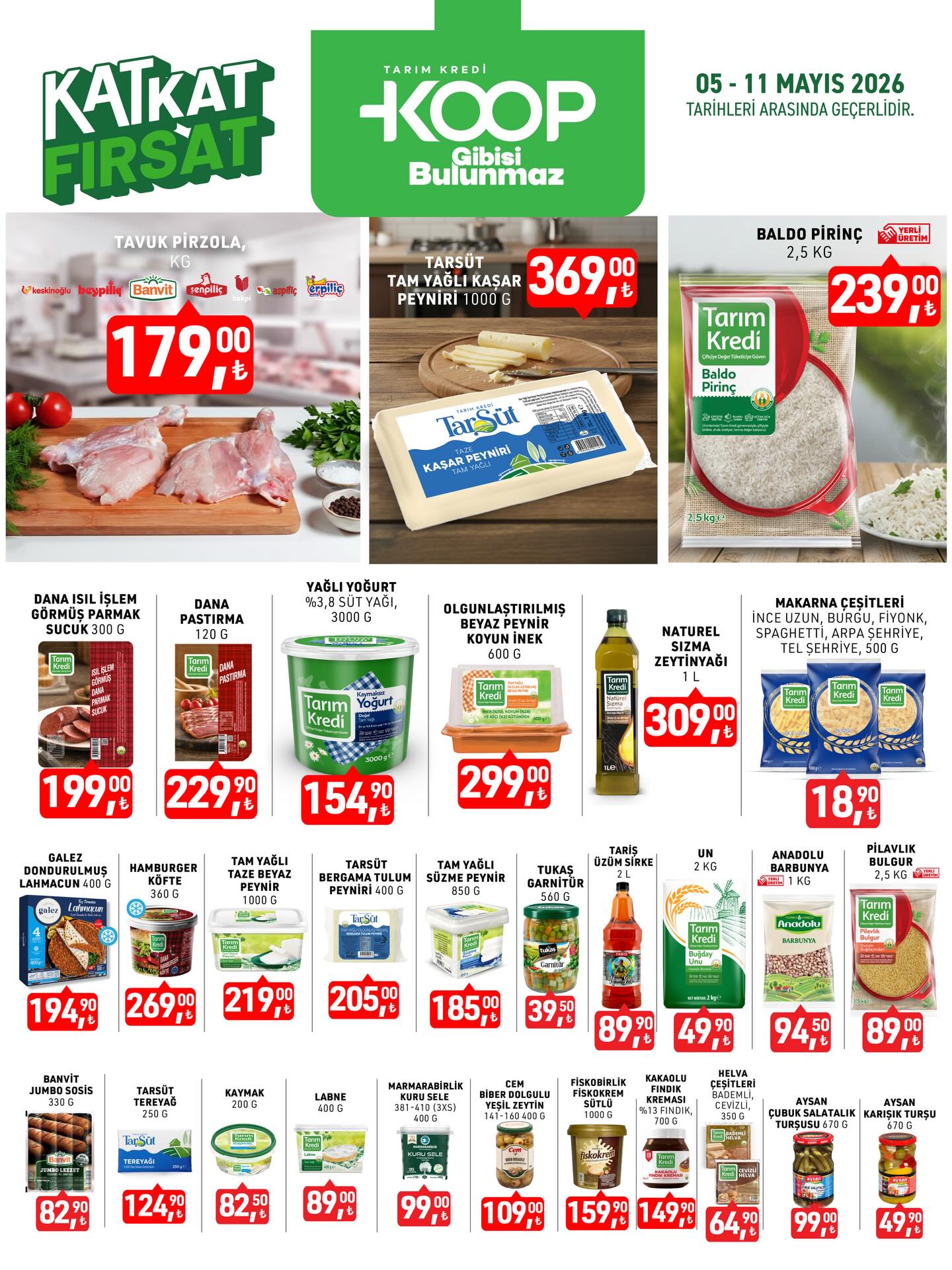 Tarım Kredi Market 5 Mayıs 2026 Kataloğu