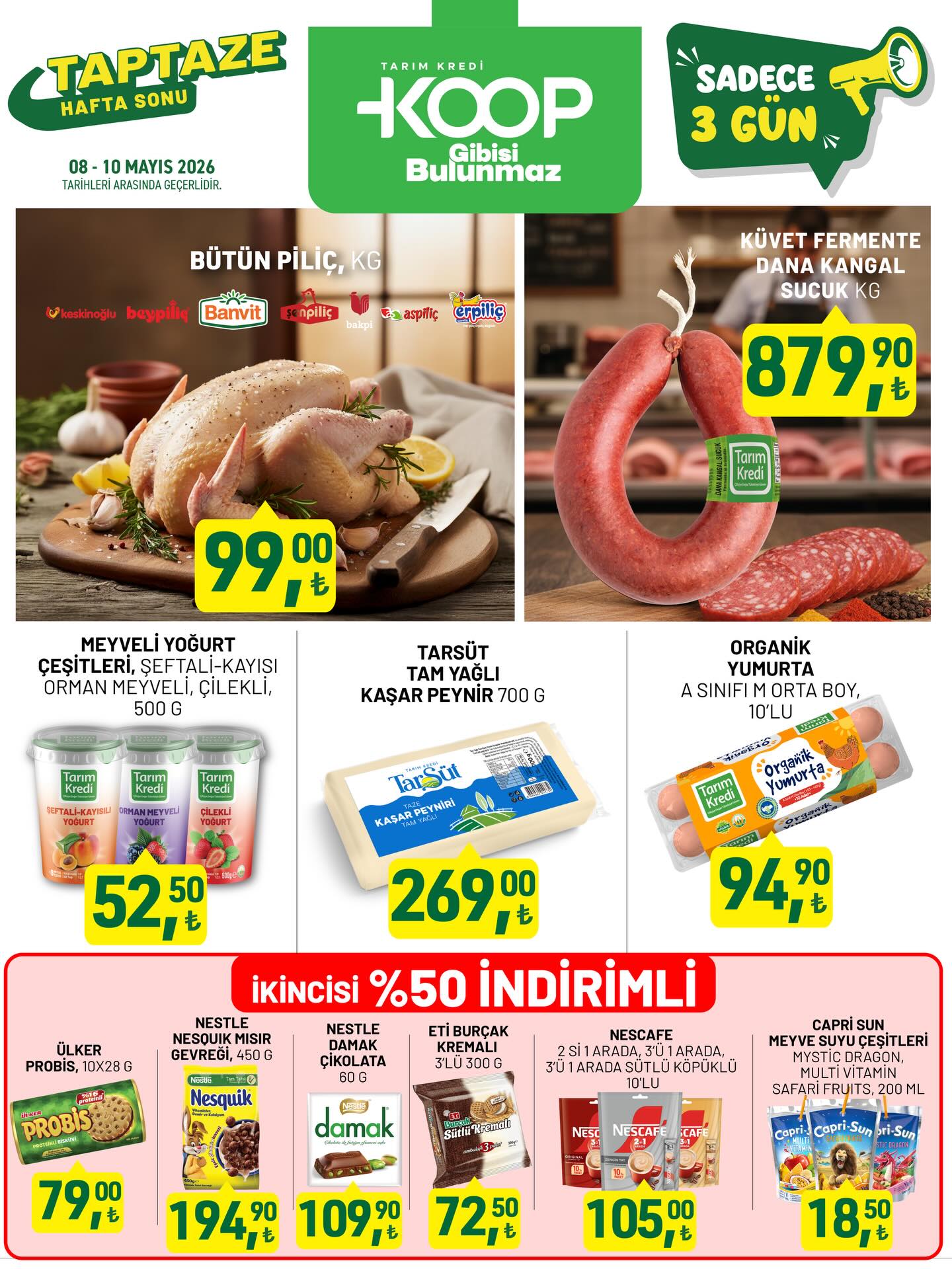 Tarım Kredi Market 8 Mayıs 2026 Kataloğu