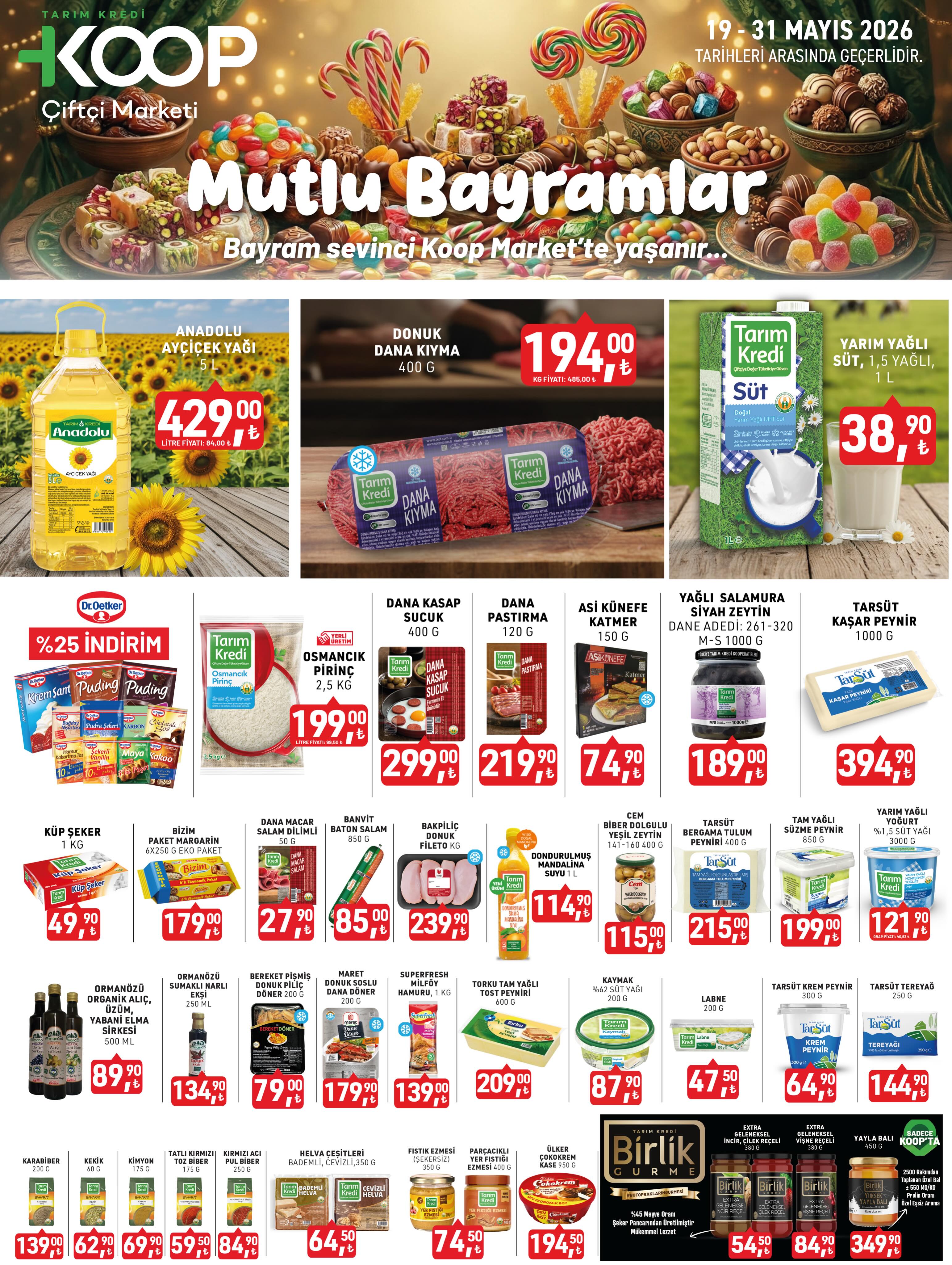 Tarım Kredi Market 19 Mayıs 2026 Aktüel Ürünler Kataloğu
